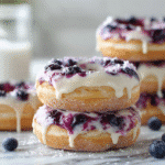 Blueberry Cake Donuts