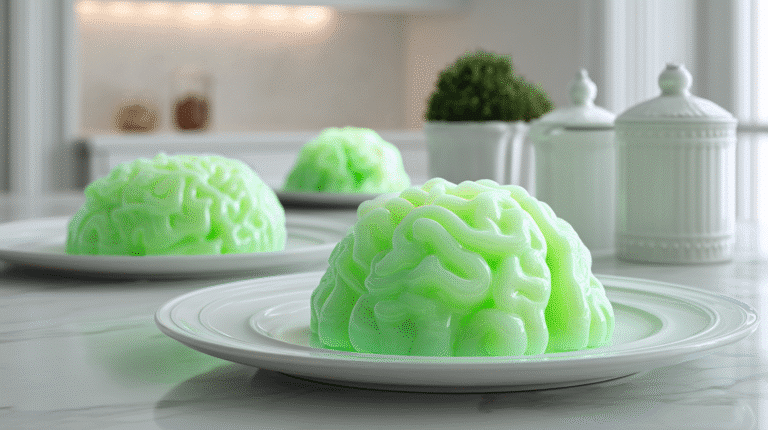 GLOW IN THE DARK JELLO BRAINS