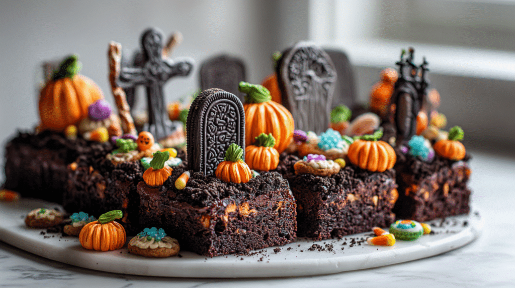 Graveyard Brownies