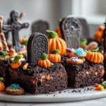 Graveyard Brownies