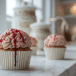 Halloween Cupcake Brain