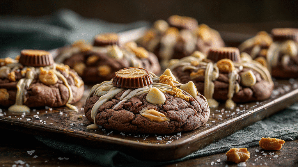 Hero shot of Chocolate Peanut Butter Ruckus with gooey chocolate and peanut butter
