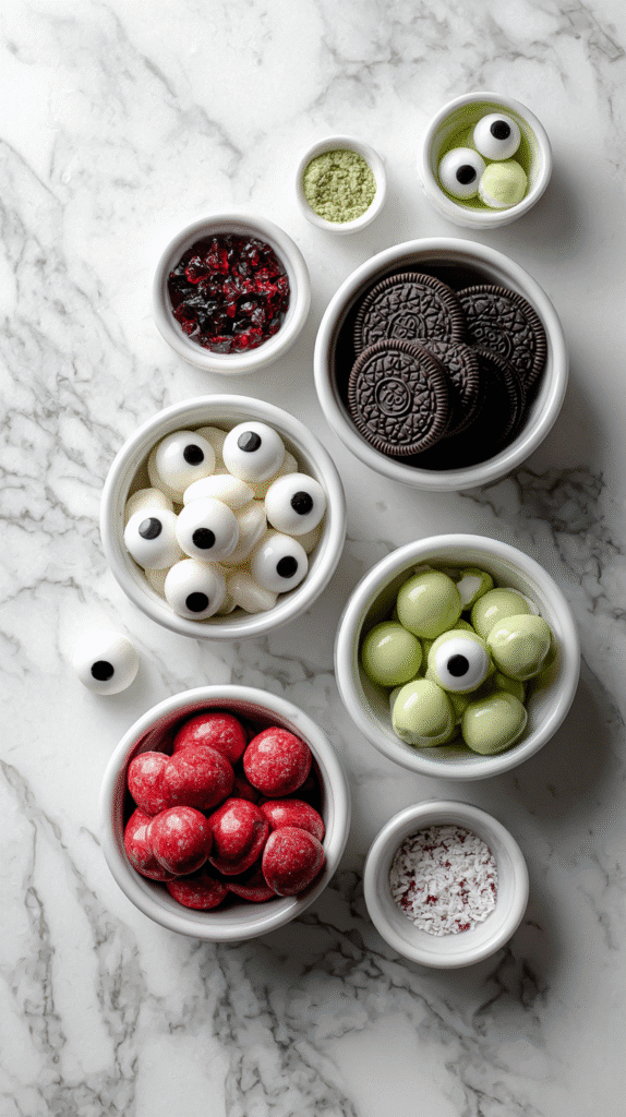 Monster Eyeballs Truffles ingredients