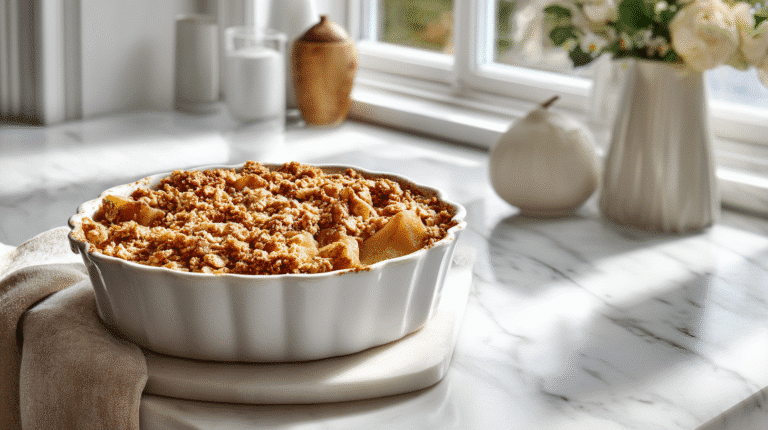 Pear Crumble