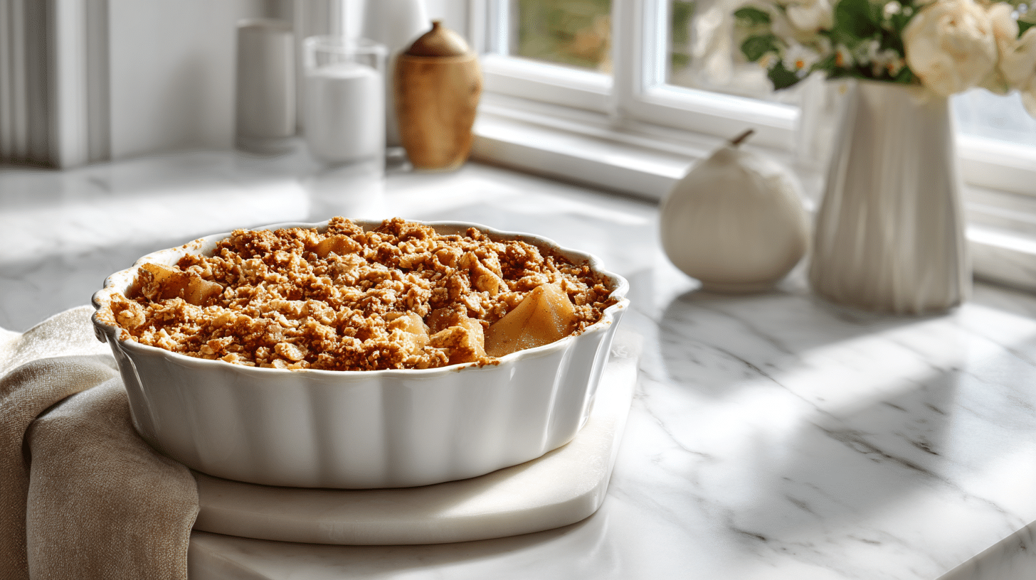 Pear Crumble