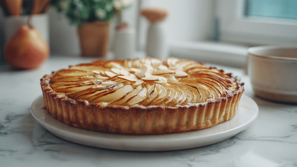 Pear and Almond Tart