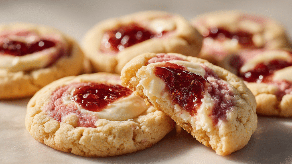 Strawberry Cheesecake Cookies