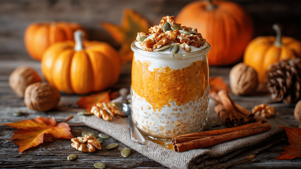 Transform Your Mornings with Creamy Pumpkin Spice Overnight Oats