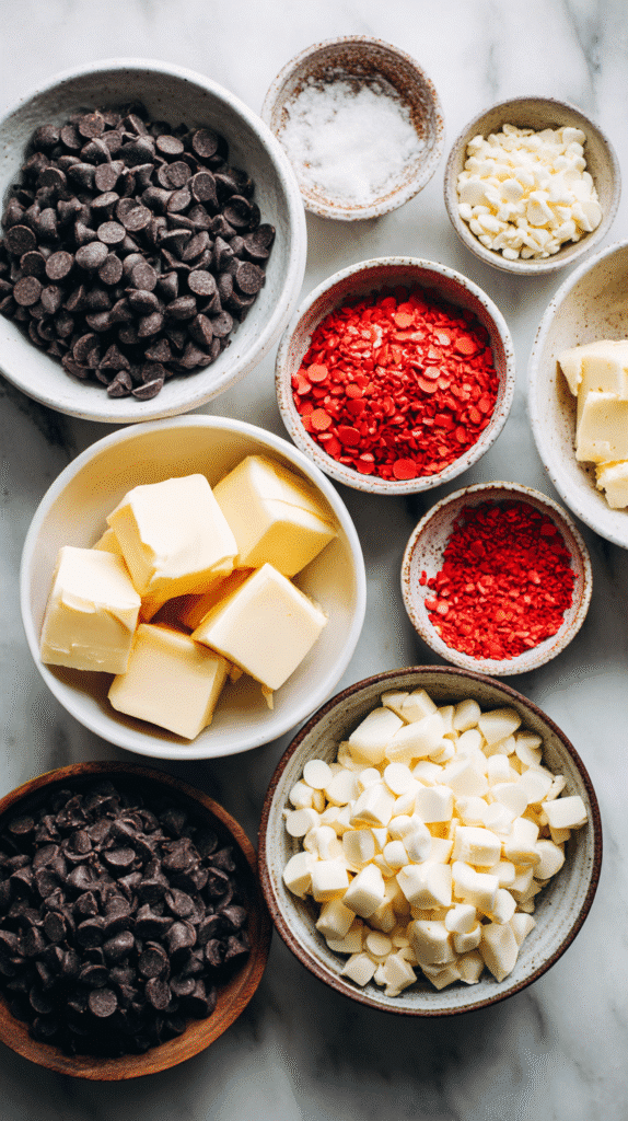 Vampire Fudge Ingredients
