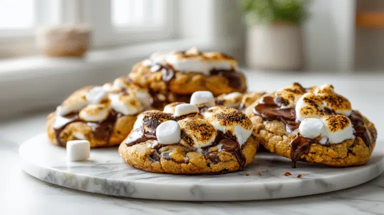 pumpkin s’mores cookies fall dessert