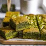 matcha brownie recipe fresh baked