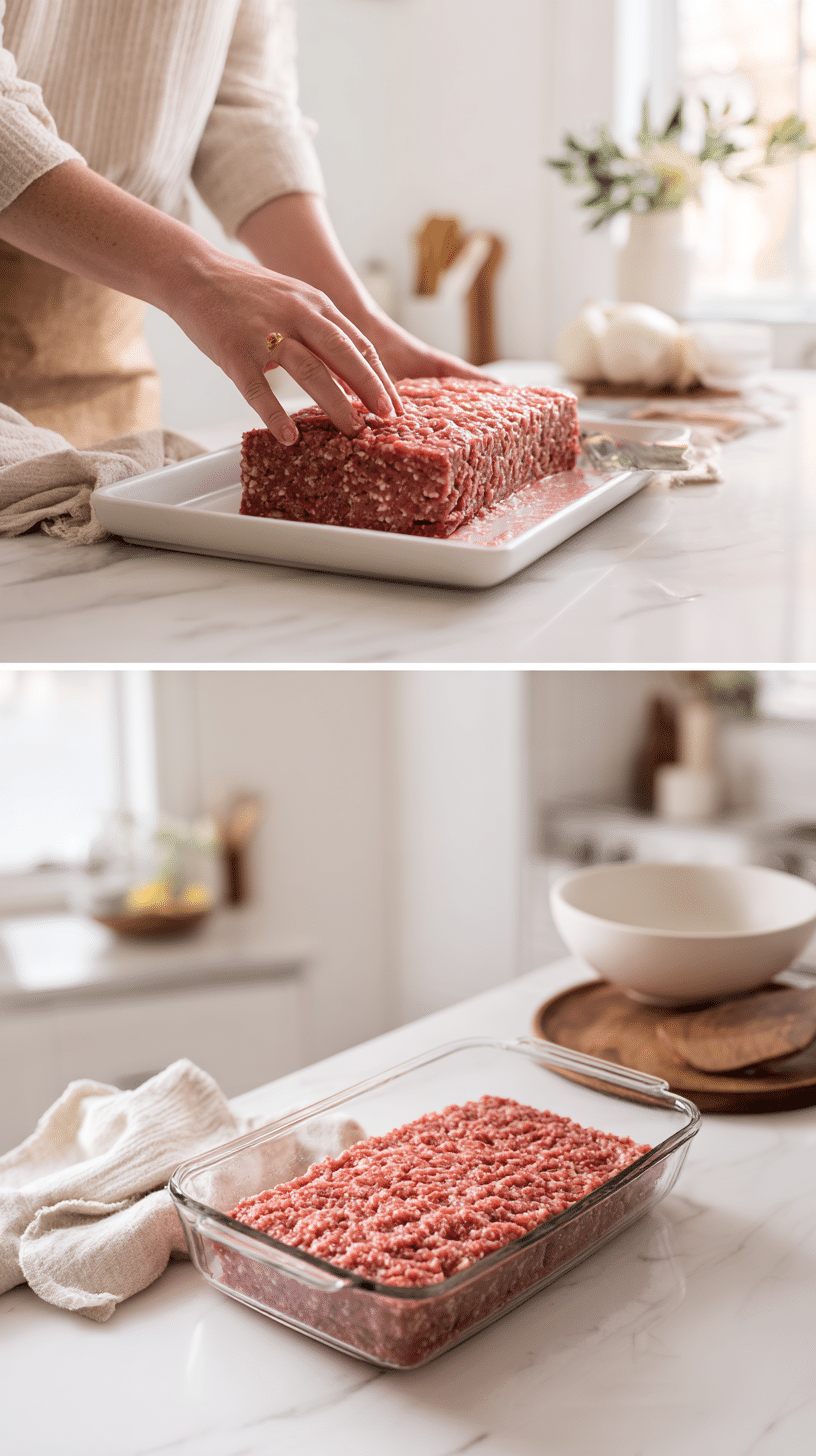 Best Meatloaf Recipes step 2 instructional process shot