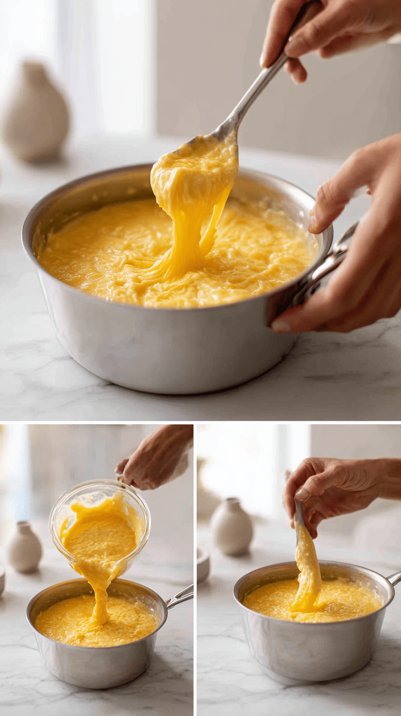 Cheesy Ham Chowde step 1 instructional process shot