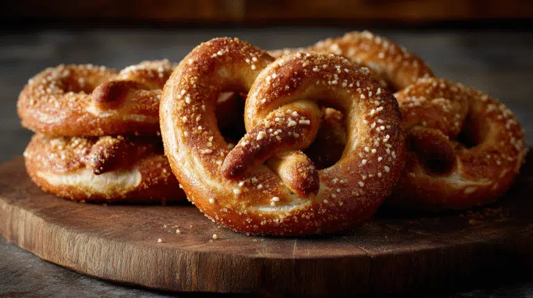 Cinnamon Sugar Soft Pretzels hero shot