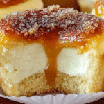 Crème Brûlée Cheesecake Cupcakes hero shot