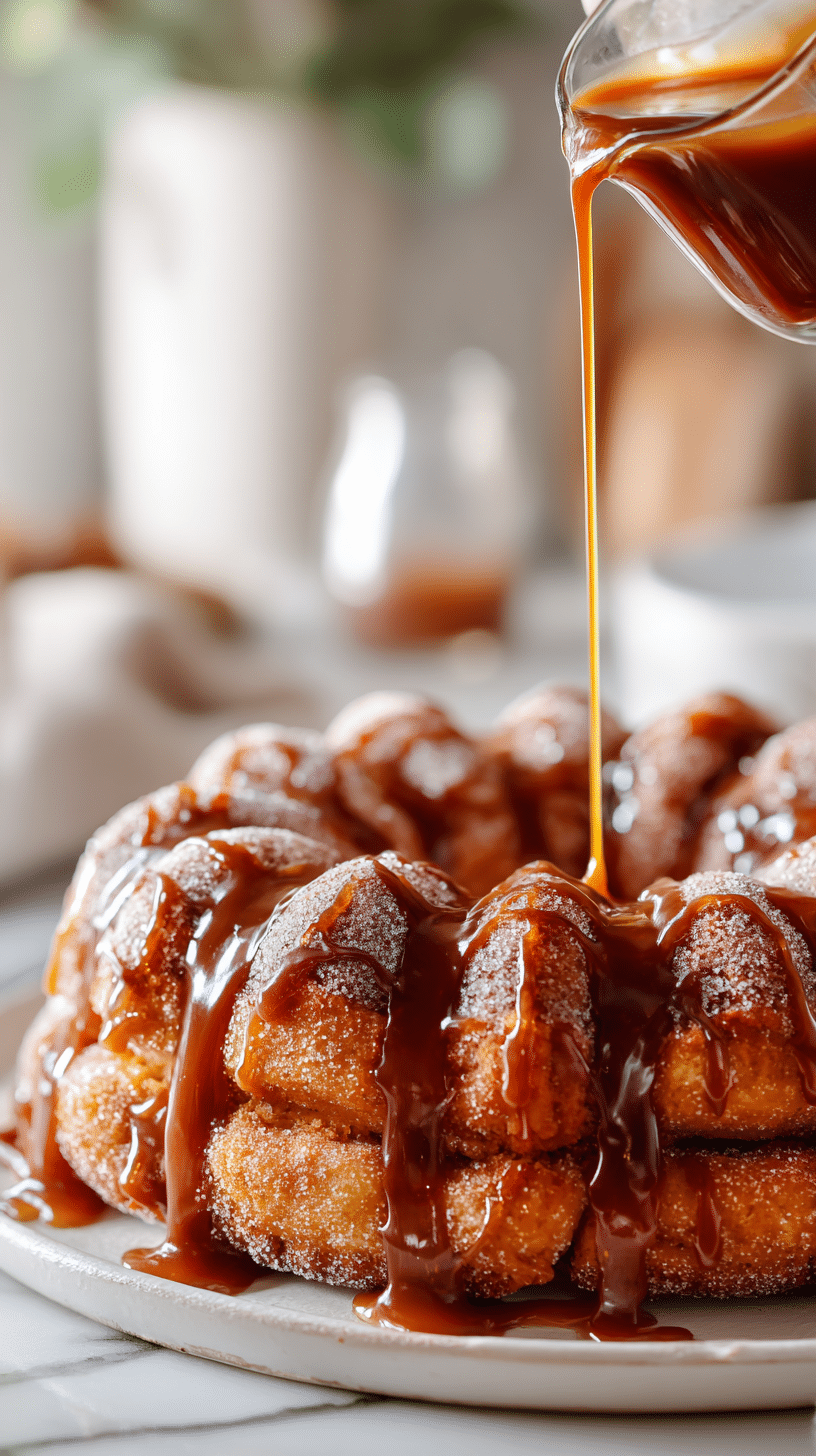 Pumpkin Spice Monkey Bread faqs step 3 instructional process shot