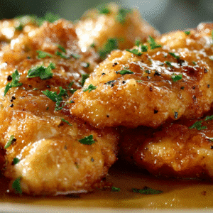 Golden crispy Chicken Tender hero shot