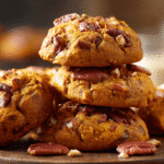 Hero shot of Pumpkin Pecan Cookies