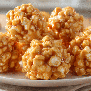 Sweet and Sticky Popcorn Balls hero shot