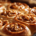 Apple Cinnamon Rolls with creamy frosting