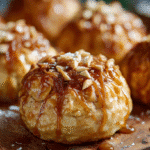 Simple Caramel Apple Pie Bombs hero shot showcasing the finished dish