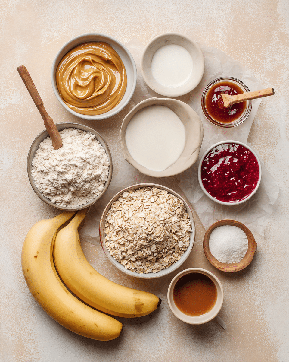 Preparing Banana Honey Bone Biscuits step by step cooking process