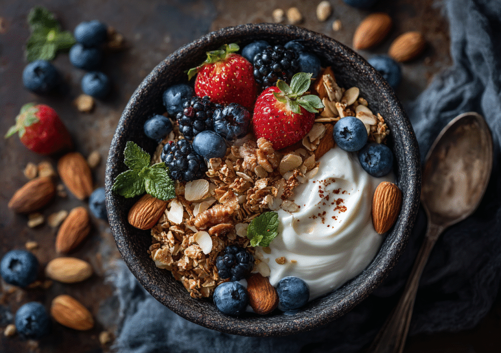 Golden Maple Pecan Granola hero shot