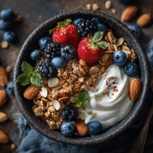 Golden Maple Pecan Granola hero shot