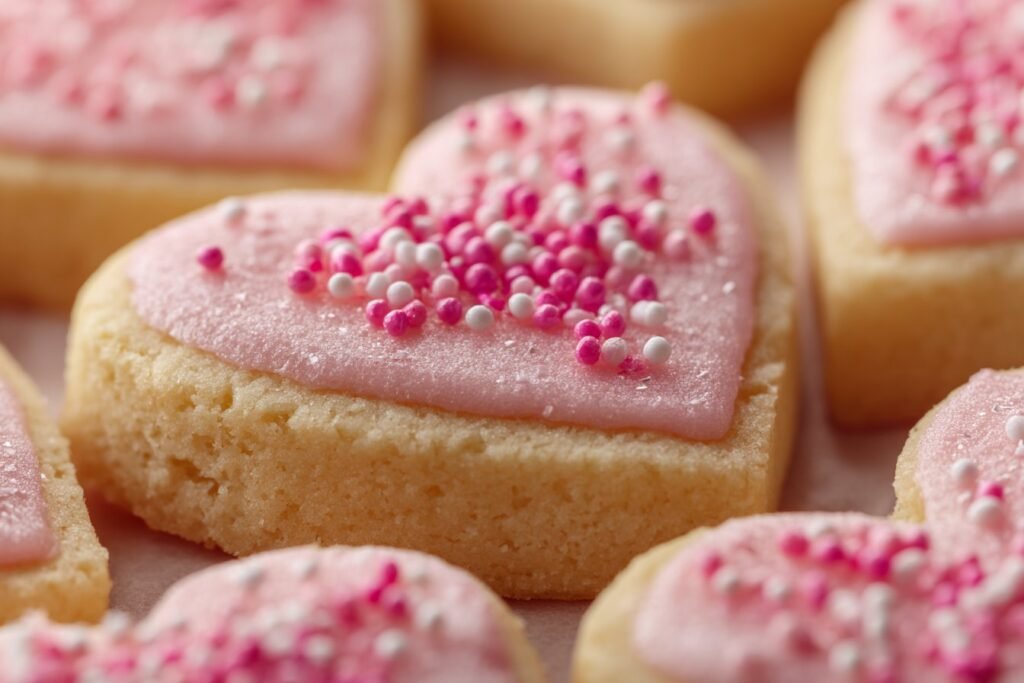 Valentine Sugar Cookies featured