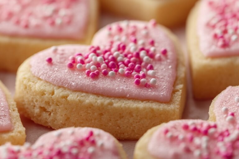 Valentine Sugar Cookies featured