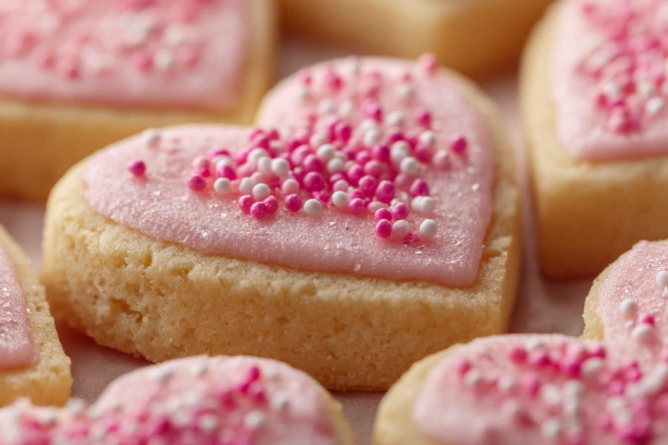 Valentine Sugar Cookies featured
