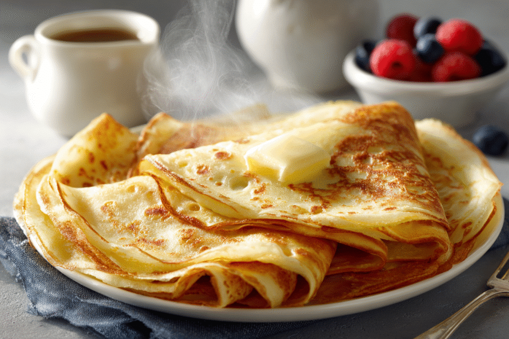 Delicious 3 Ingredient Low Carb Crepes for Effortless Mornings featured