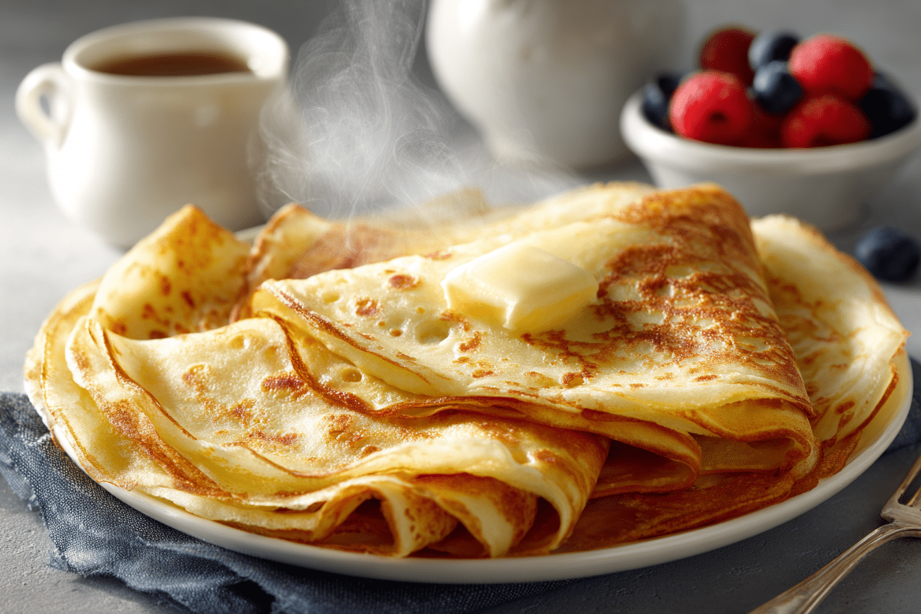 Delicious 3 Ingredient Low Carb Crepes for Effortless Mornings featured