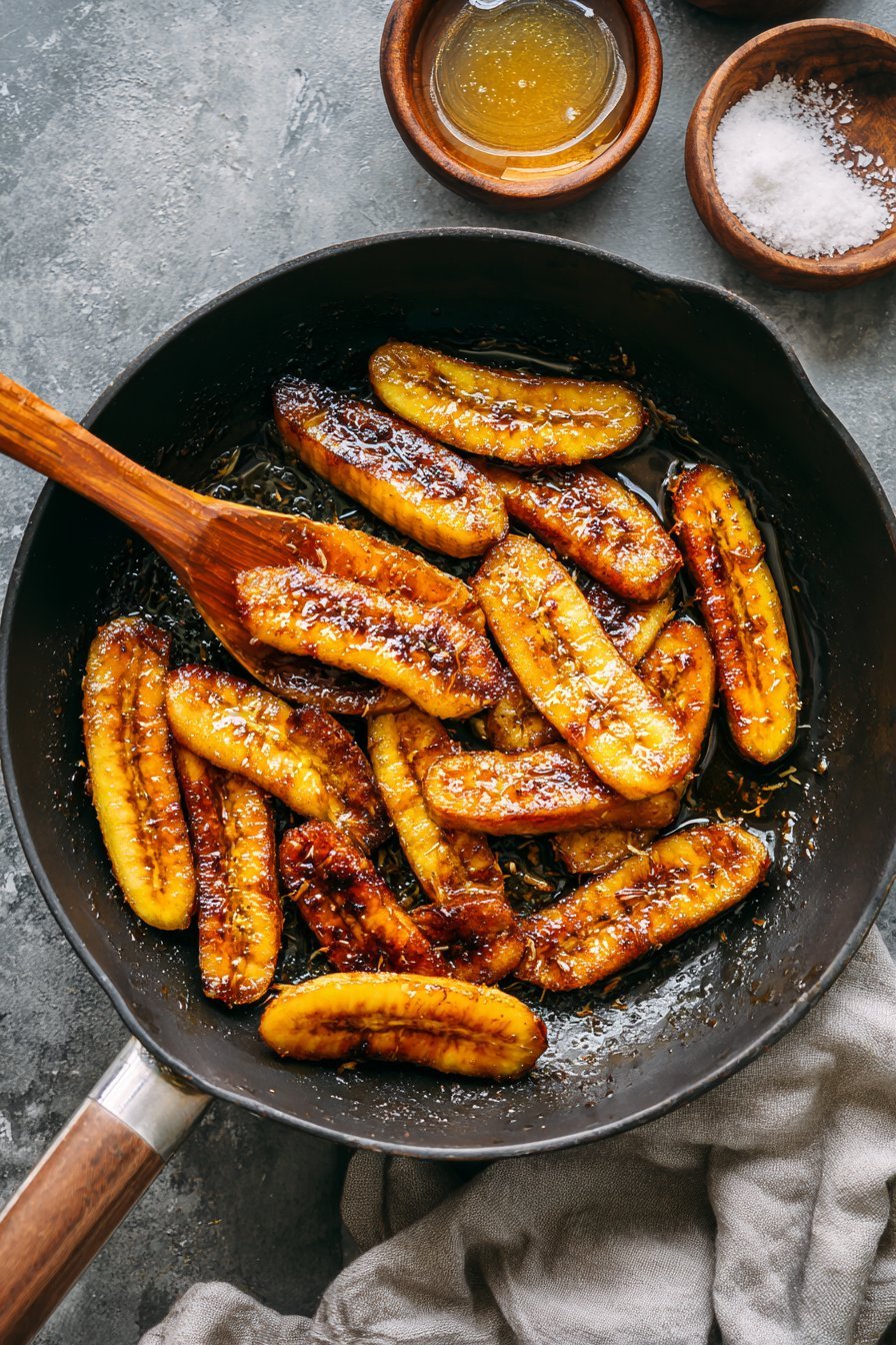 Coconut Sugar Caramelized Plantains: Sweet Bliss Awaits instructions process
