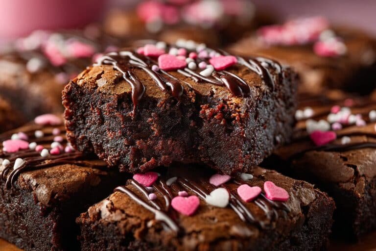 Valentine Brownies featured