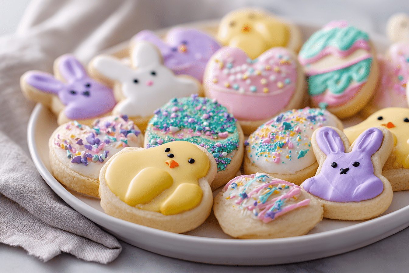 Easter Sugar Cookies featured