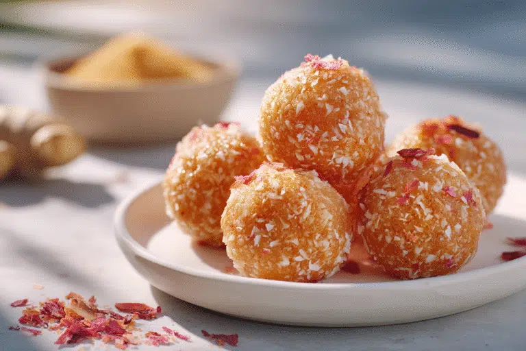 Delicious Vegan & Gluten Free Caribbean Coconut Sugar Cake Candy featured