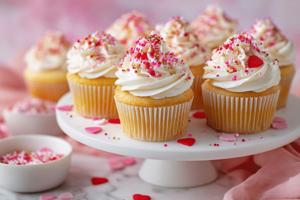 Vanilla Cupcakes featured