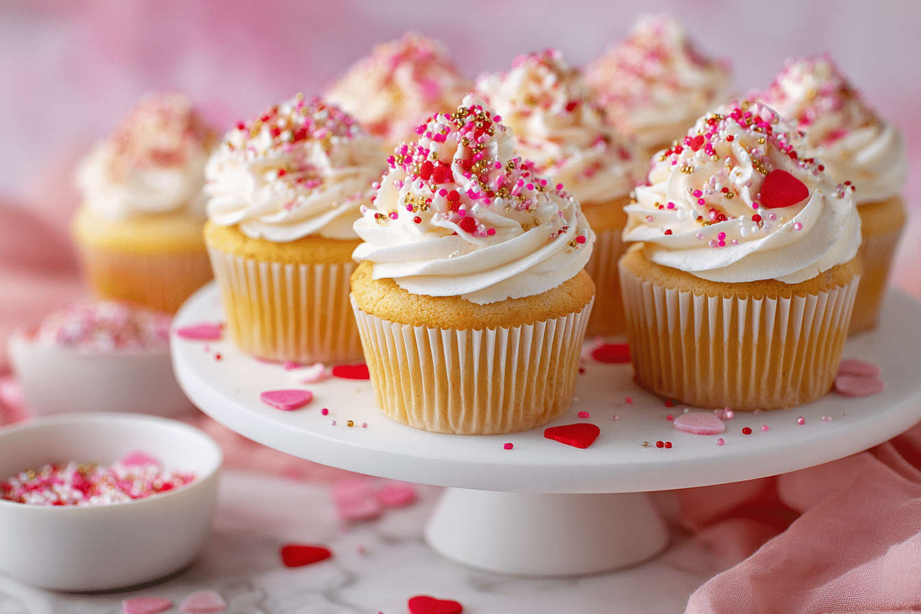 Vanilla Cupcakes featured