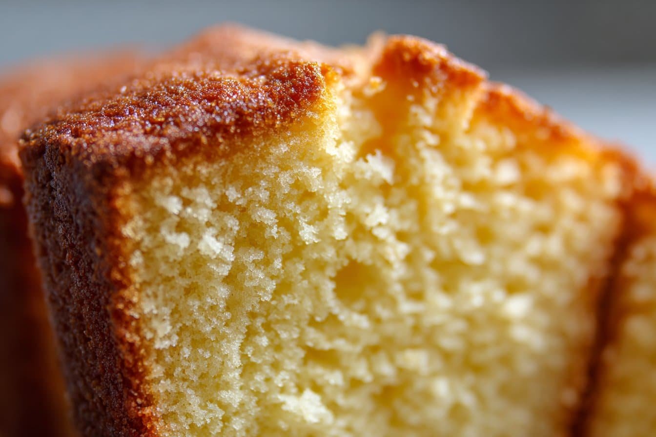 Vanilla Pound Cake featured