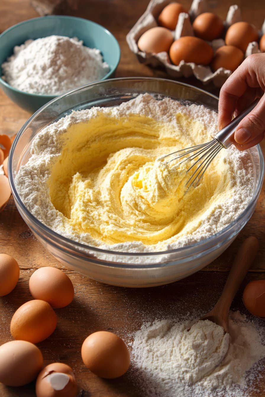 Vanilla Pound Cake instructions process