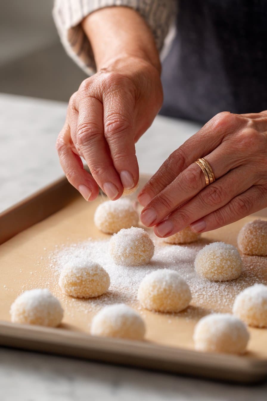 Cherry Blossom Cookies instructions process