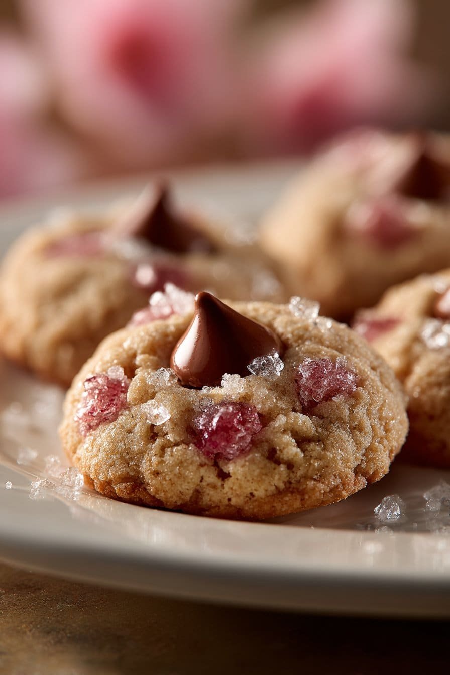 Cherry Blossom Cookies serving