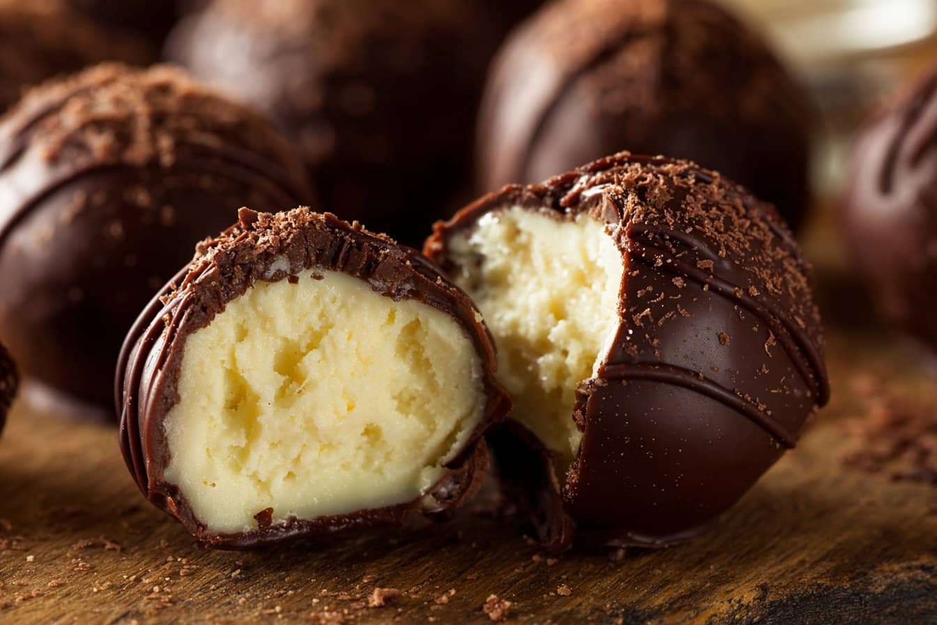 Eggnog Truffles featured