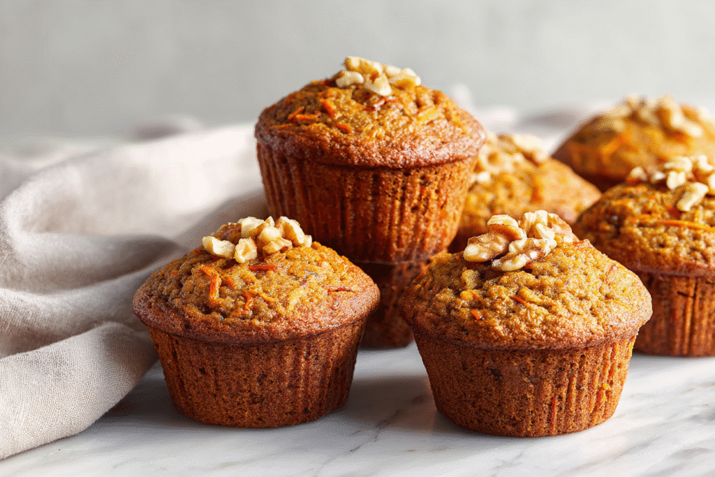 Carrot Cake Muffins featured