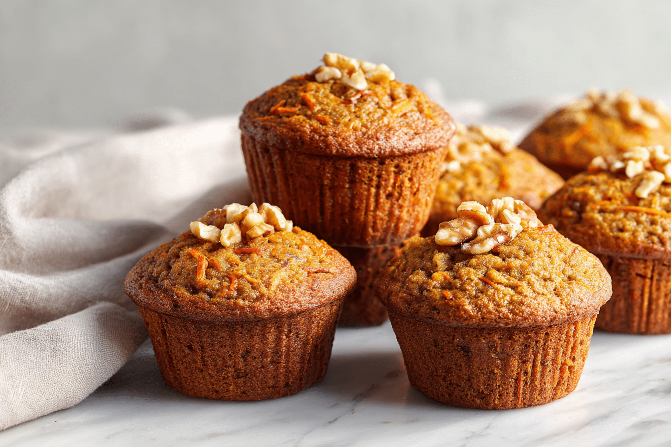 Carrot Cake Muffins featured