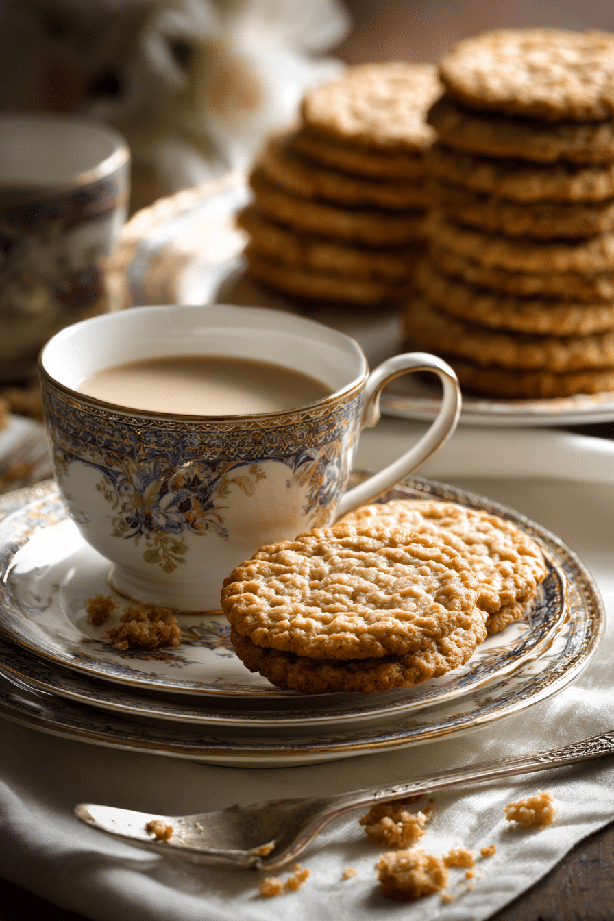 Old Fashioned Iced Oatmeal Cookies serving