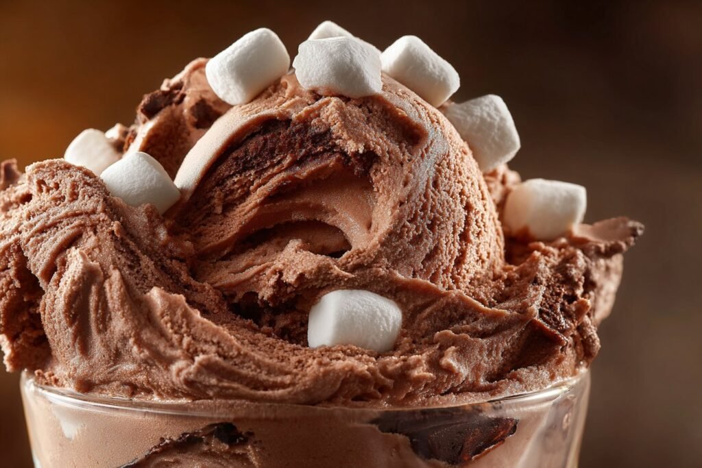 Ninja Creami Frozen Hot Chocolate Ice Cream featured