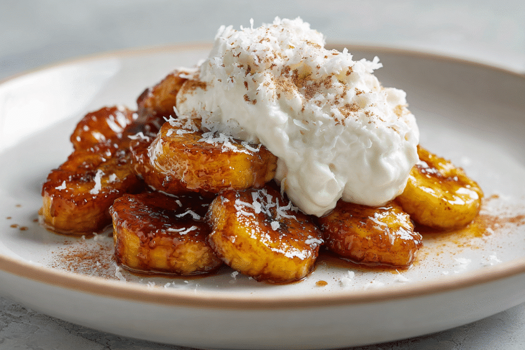 Coconut Sugar Caramelized Plantains: Sweet Bliss Awaits featured