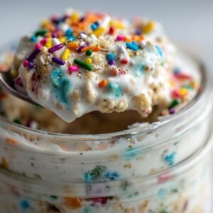Funfetti Overnight Oats recipe card